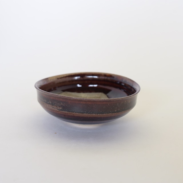 中里花子　飴釉小鉢　　