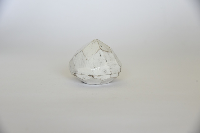 中里花子　粉引蓋物 ガーリック【塩入れ】