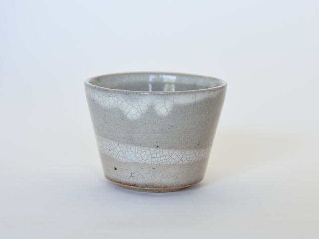 中里花子　掛分貫入蕎麦猪口　【フリーカップ】