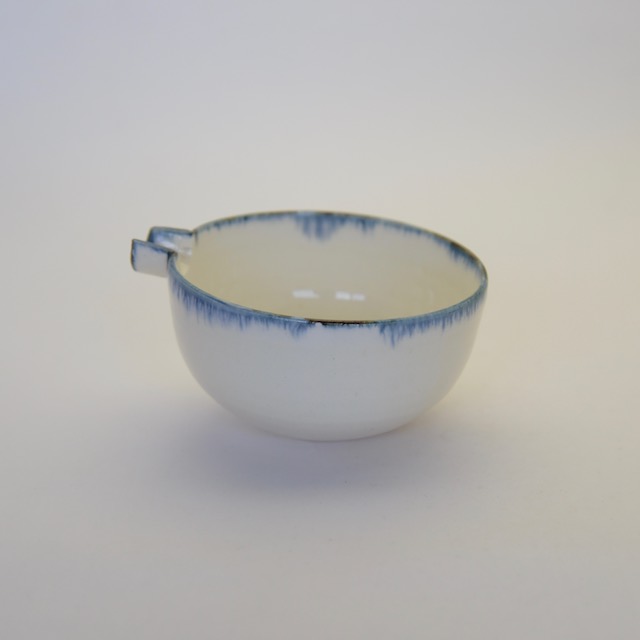 中里花子　ブルー皮鯨片口　【酒器】