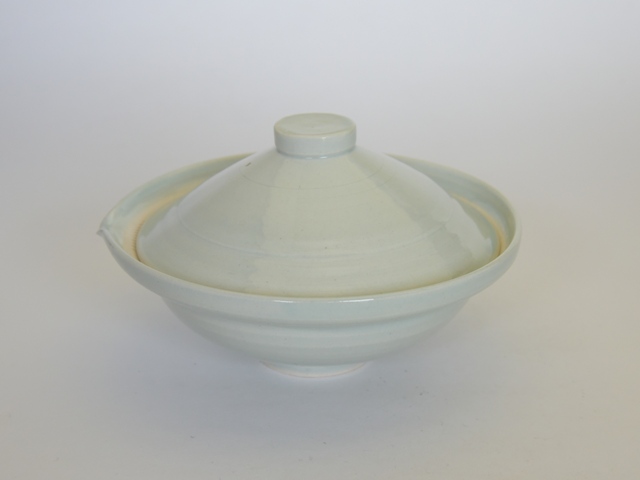 大庭一仁　白磁宝瓶