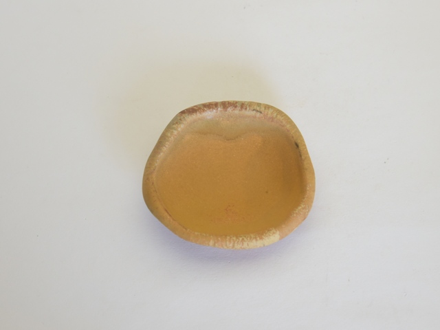 大庭一仁　タッフィー釉　豆皿