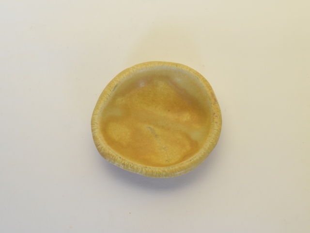 大庭一仁　タッフィー釉　豆皿 I