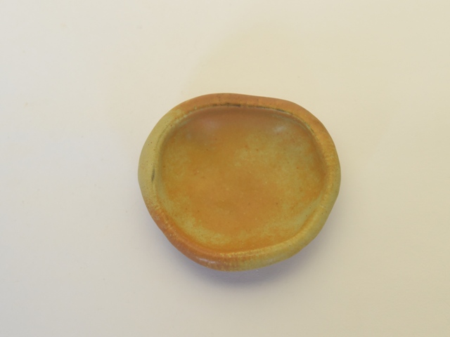 大庭一仁　タッフィー釉　豆皿 J