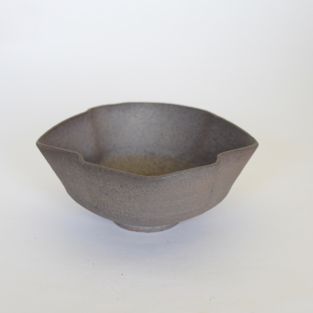 中里隆　アリゾナ　焼き〆松皮菱向附 【茶道具】【唐津焼き】