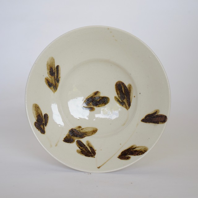 中里隆　アンダーソンランチ　鉄絵向付　【茶道具】【向附】