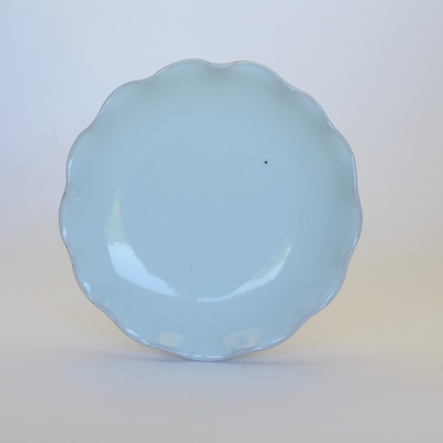 中里隆　アンダーソンランチ 白磁輪花皿　