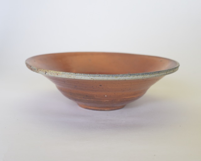 中里隆　アンダーソンランチ　イエロースリップ鉢【中鉢】【送料無料】