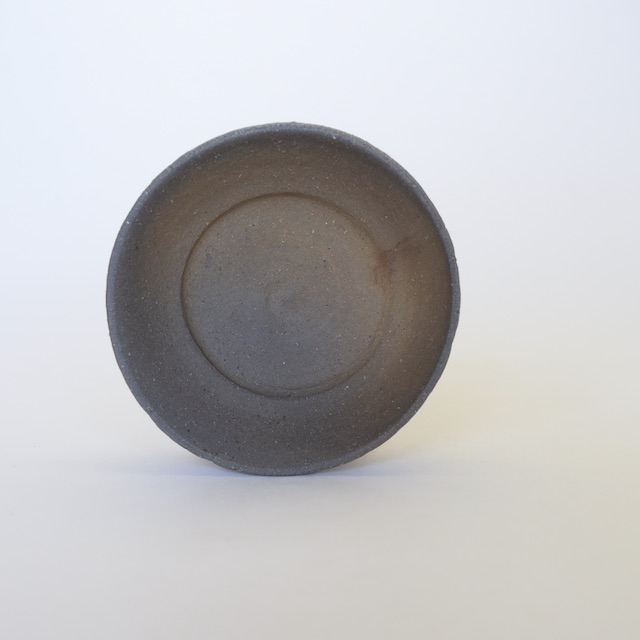 中里隆　花の木焼き〆小皿　