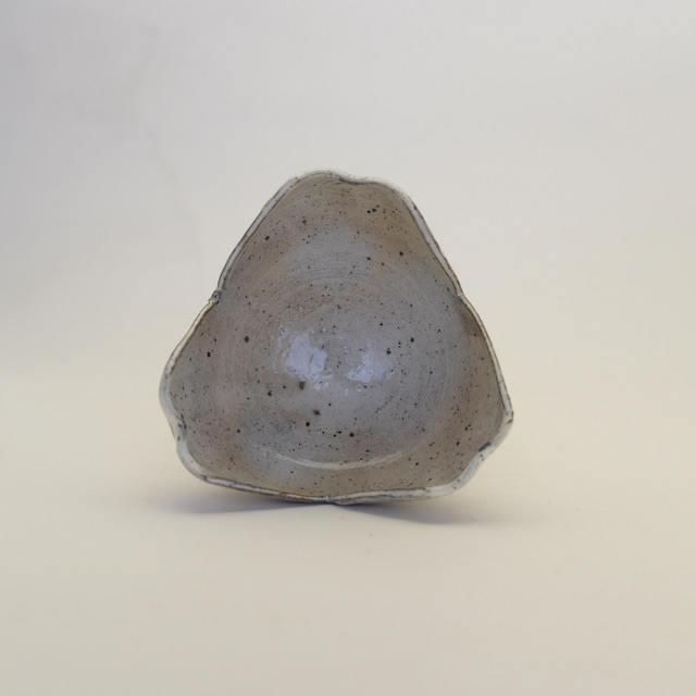 中里隆　唐津粉引割山椒小鉢　（深い方）