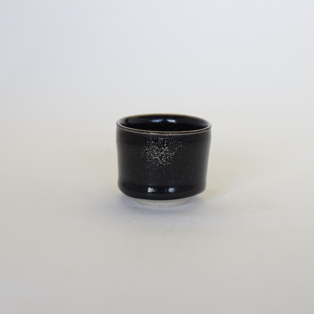 中里隆　信楽　天目ぐい呑　【送料無料】