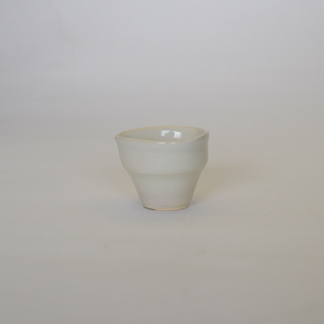 中里隆　 白釉茶杯