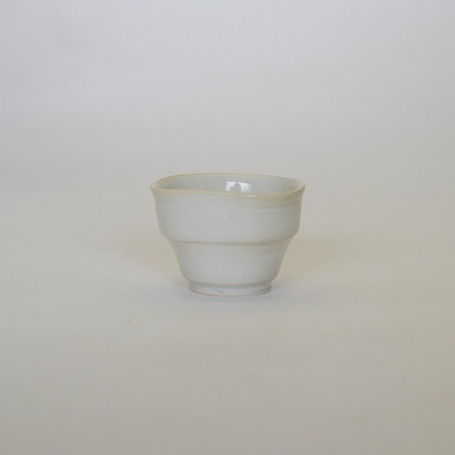 中里隆　 白釉茶杯