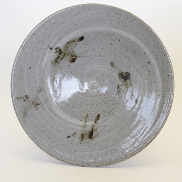 中里隆　唐津絵刷毛目皿　【唐津焼】