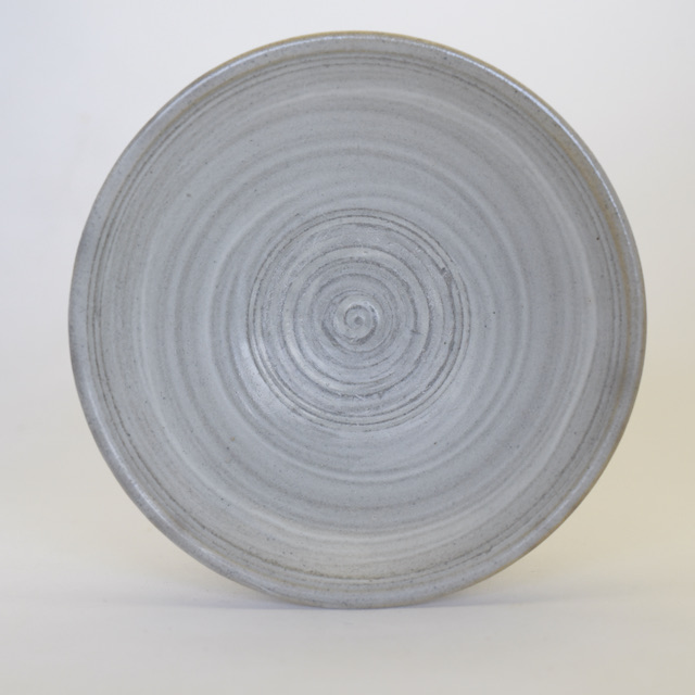 中里隆　プヨ筋刷毛目皿