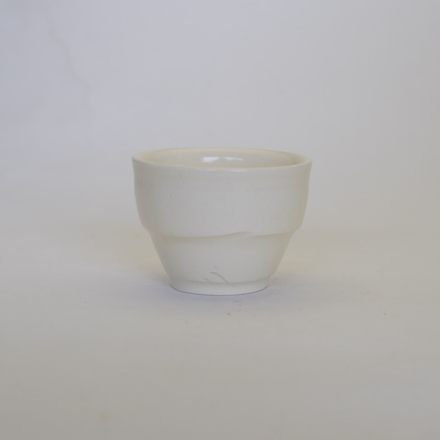 中里隆　白磁茶杯