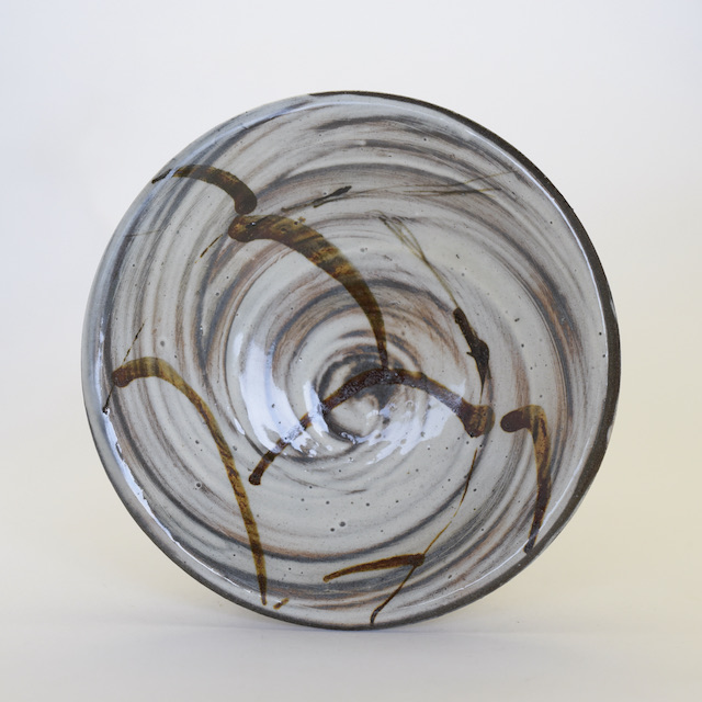 中里隆　唐津絵刷毛目小皿 【茶道具】【向付】【唐津焼き】