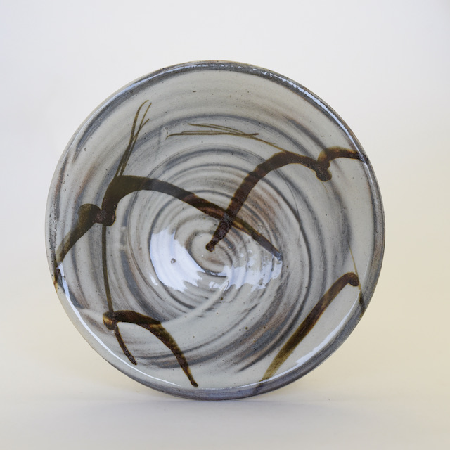 中里隆　唐津絵刷毛目小皿 【茶道具】【向付】【唐津焼き】