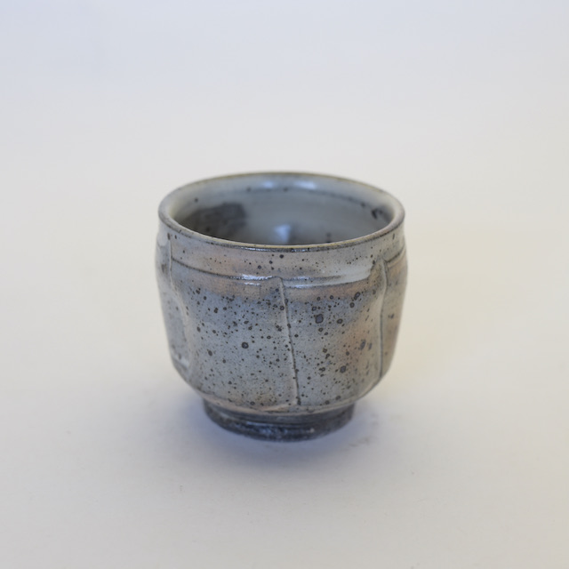 中里隆　唐津粉引そぎめ湯呑み【唐津焼】