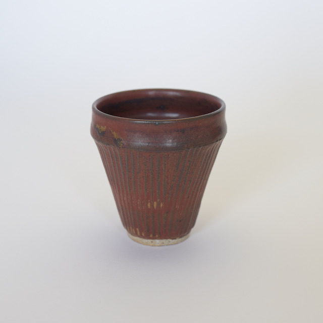 中里隆　アンダーソンランチ　アイアンレッド線文カップ