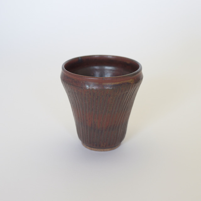 中里隆　アンダーソンランチ　アイアンレッド線文カップ