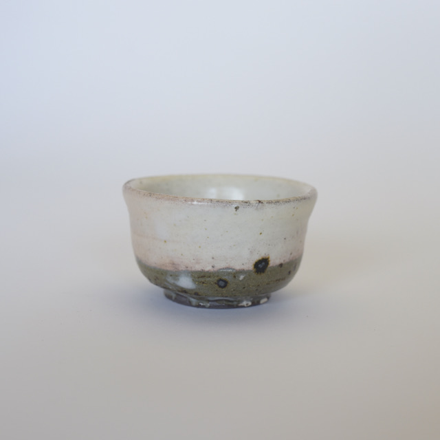 中里隆　唐津粉引ぐい呑【盃】【唐津焼】