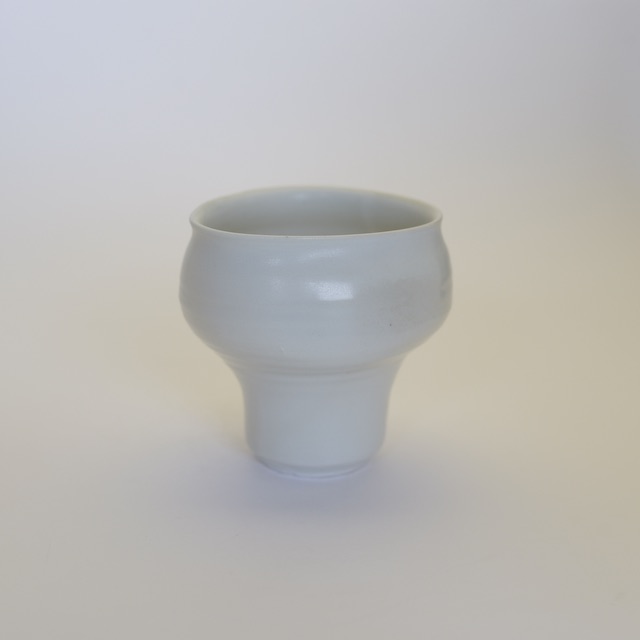 中里隆　アリゾナ　白釉湯呑