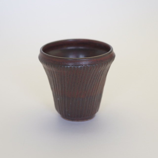 中里隆　アンダーソンランチ　アイアンレッド線文カップ