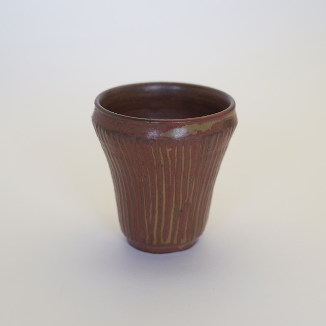 中里隆　アンダーソンランチ　アイアンレッド線文カップ