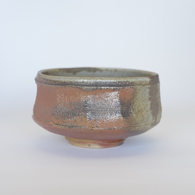 中里隆　スケルツコー　焼き〆面取茶碗