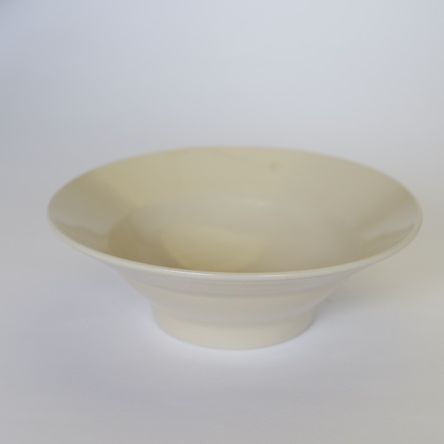中里隆　白磁鉢【中鉢】