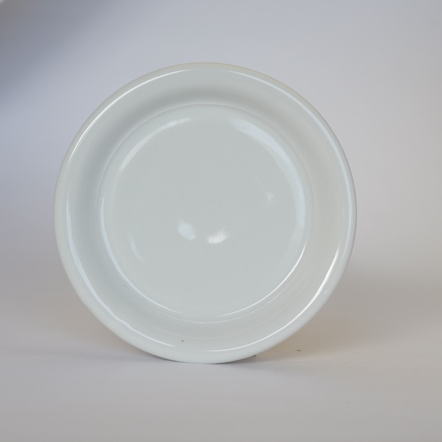 中里隆　白磁 平皿