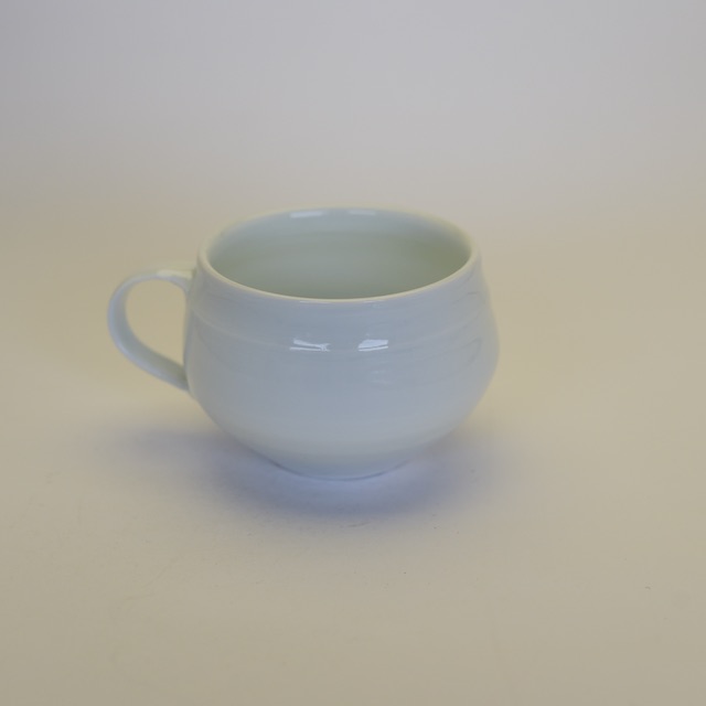 中里隆　 唐津　白磁マグカップ
