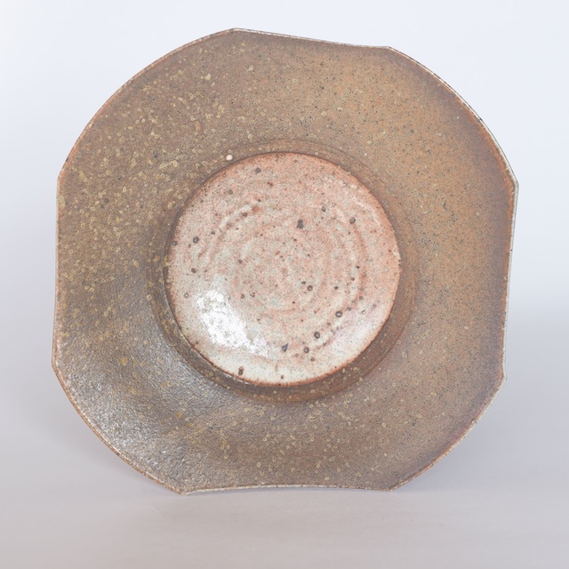 中里隆　アンダーソンランチ志野釉角切皿　A【送料無料】