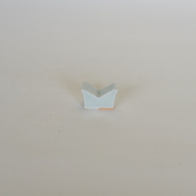 中里隆　青白磁箸置 （1客）