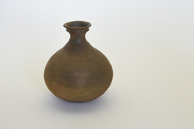 中里隆　種子島徳利【酒器】【焼しめ陶器】【送料無料】