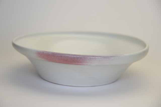 中里隆　アリゾナ　白磁鉢　【送料無料】