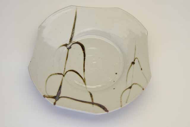 中里隆　アンダーソンランチ　鉄絵角切鉢　【送料無料】