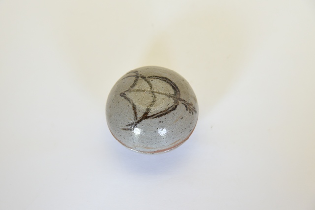 中里隆　絵唐津香合【茶道具】