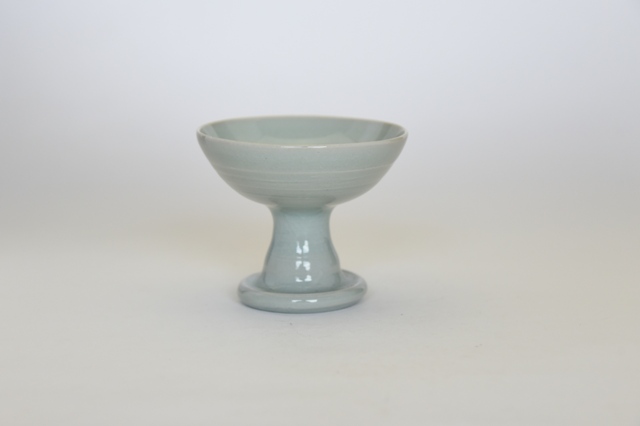 中里隆　アンダーソンランチ青白磁高脚盃　【送料無料】