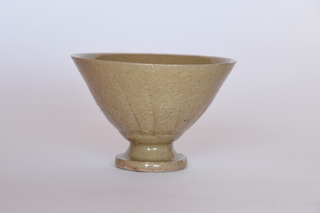 中里隆　唐津そぎめ高脚皿【唐津焼】【送料無料】