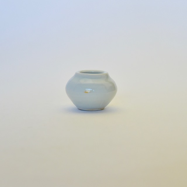 中里隆　アンダーソンラン　白磁つぼつぼ 【茶道具】