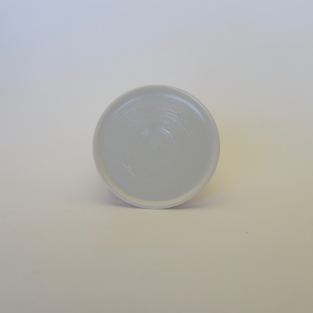 中里隆　スケルツコー　白磁豆皿