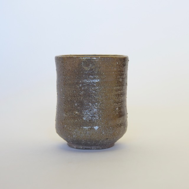 中里隆　信楽焼締め湯のみ【陶器】