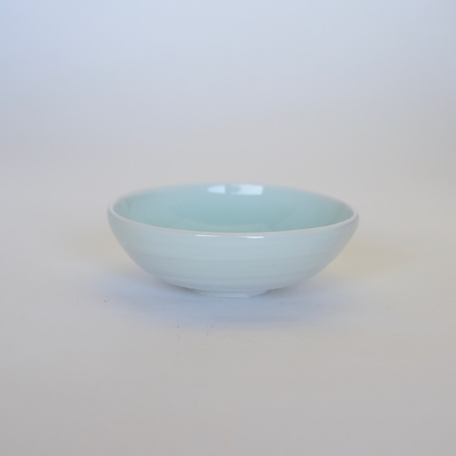 中里隆　ドイツ・グレンツハウゼン　青白磁ぐい呑み　【盃】【送料無料】