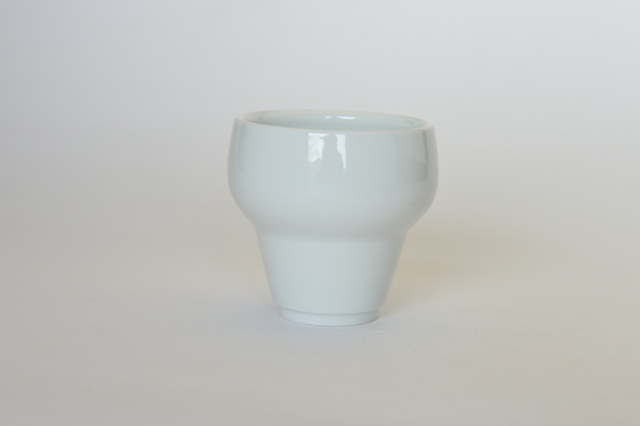中里隆 　日常のうつわ　湯呑　【白磁器】【フリーカップ】