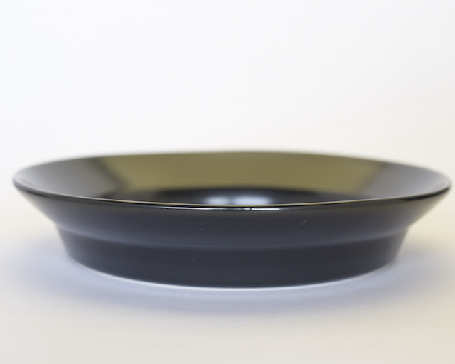 中里隆　日常のうつわ 　深皿（大） kuro