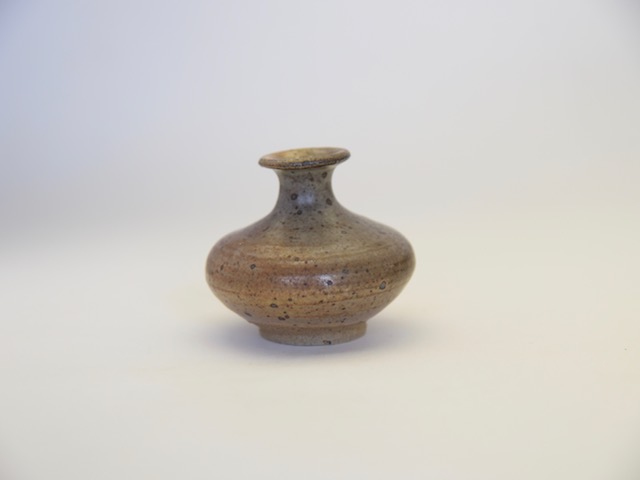 土屋由起子　茜唐津小花入れ【一輪挿し】