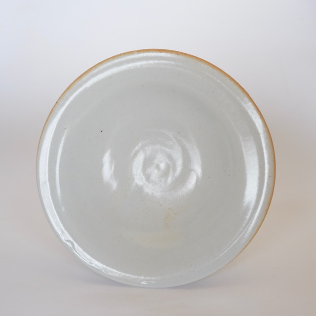 土屋由起子　長石釉反り皿