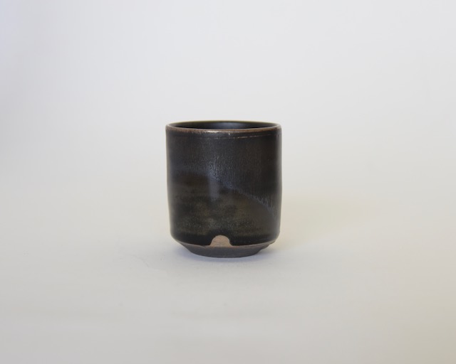 土屋由起子　黒唐津湯呑